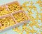 520Pcs Cross Table Confetti Decor Glitter Confetti Table Confetti Cross Decoration for Birthday Wedding Foil Theme Thanks Giving Party Valentine's Day Scatter Bless Confetti(Golden)